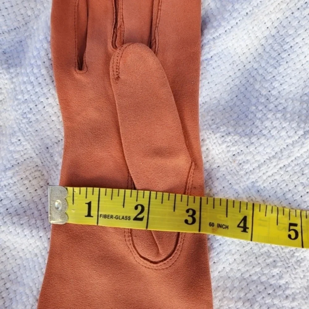 Vintage‎ newstock suedette gloves 7